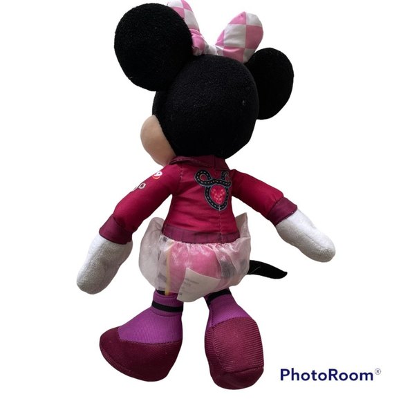 Disney "Mickey and Roadster Racers" Minnie Mouse 10" Plush - Picture 2 of 6